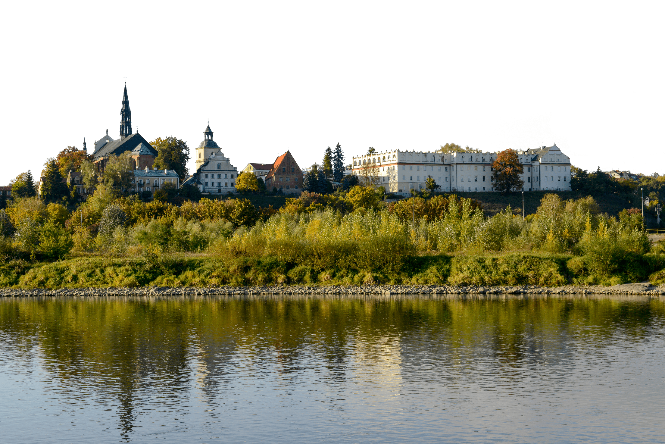 landscape sandomierz river